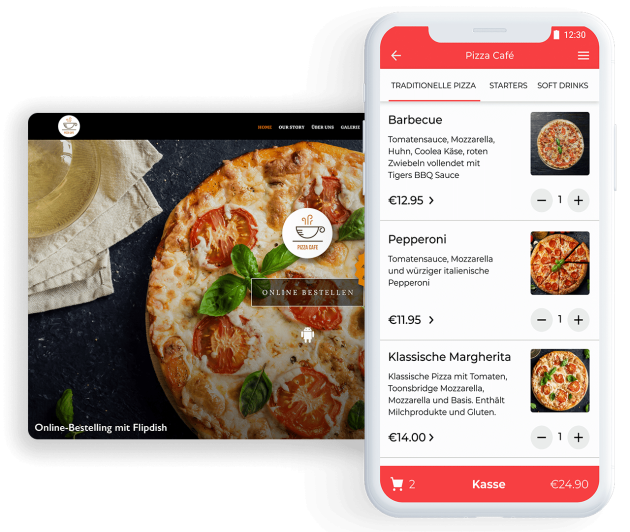Das Flipdish Online-Bestellsystem für Restaurants