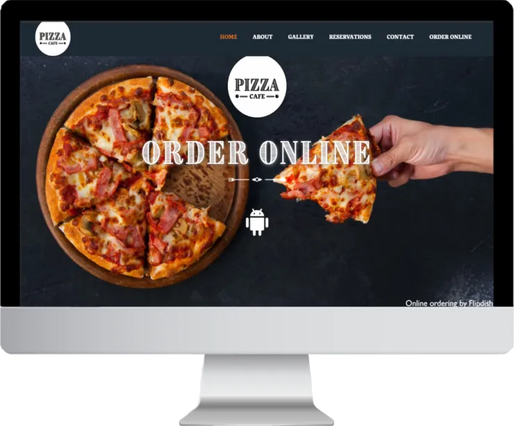 Pizza Cafe Desktop 1024x849