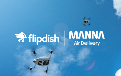 Flipdish and Manna Air Delivery Team Up for One-of-a-Kind Drone Delivery App