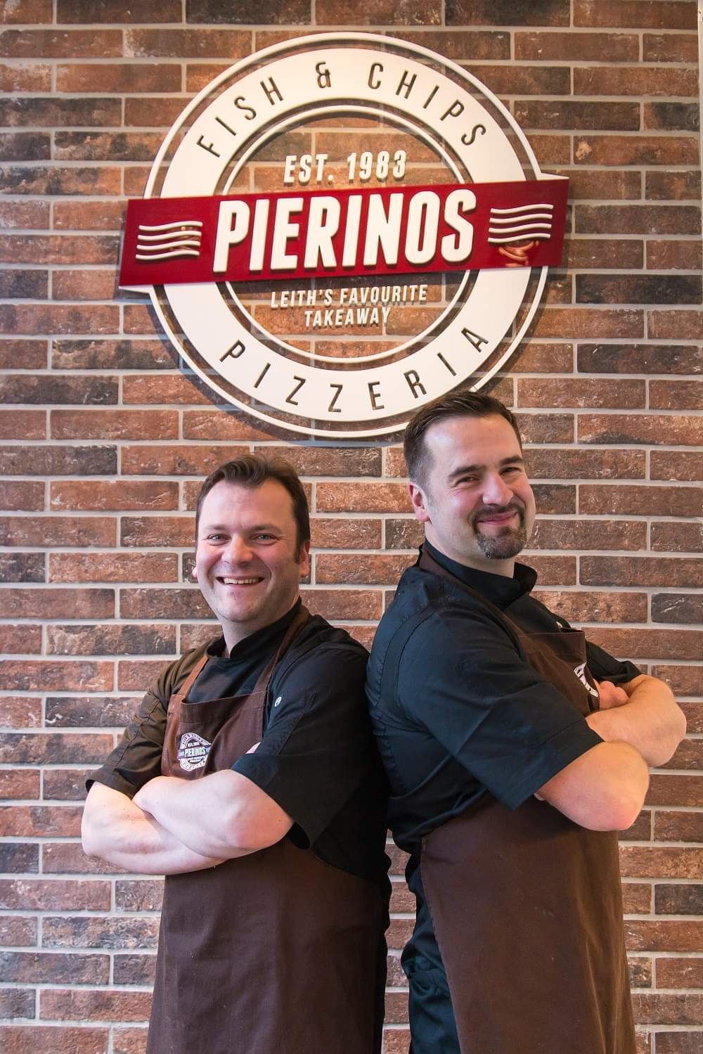 Dominco and Adriano of Pierinos in Leith Scotland