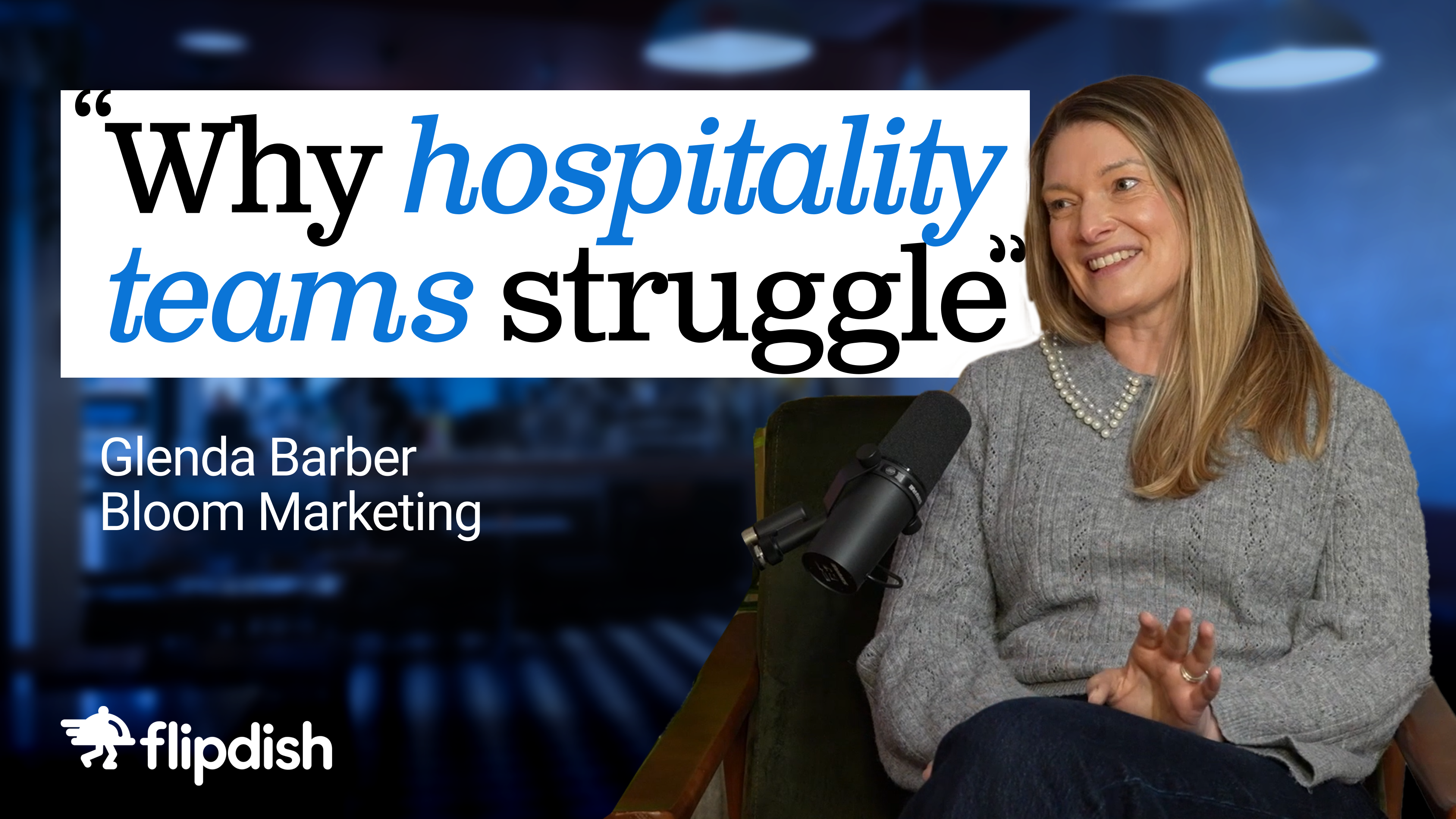 This conversation is from the Flipdish Takeaways podcast. Glenda Barber talks through the origins of Team Marketing, what she has learned running events across the country, and why she thinks resource, not budget alone, is the biggest constraint facing hospitality marketers today.