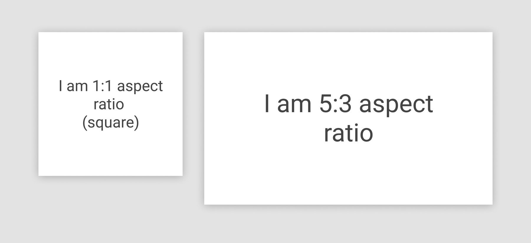 Aspect ratios 2x