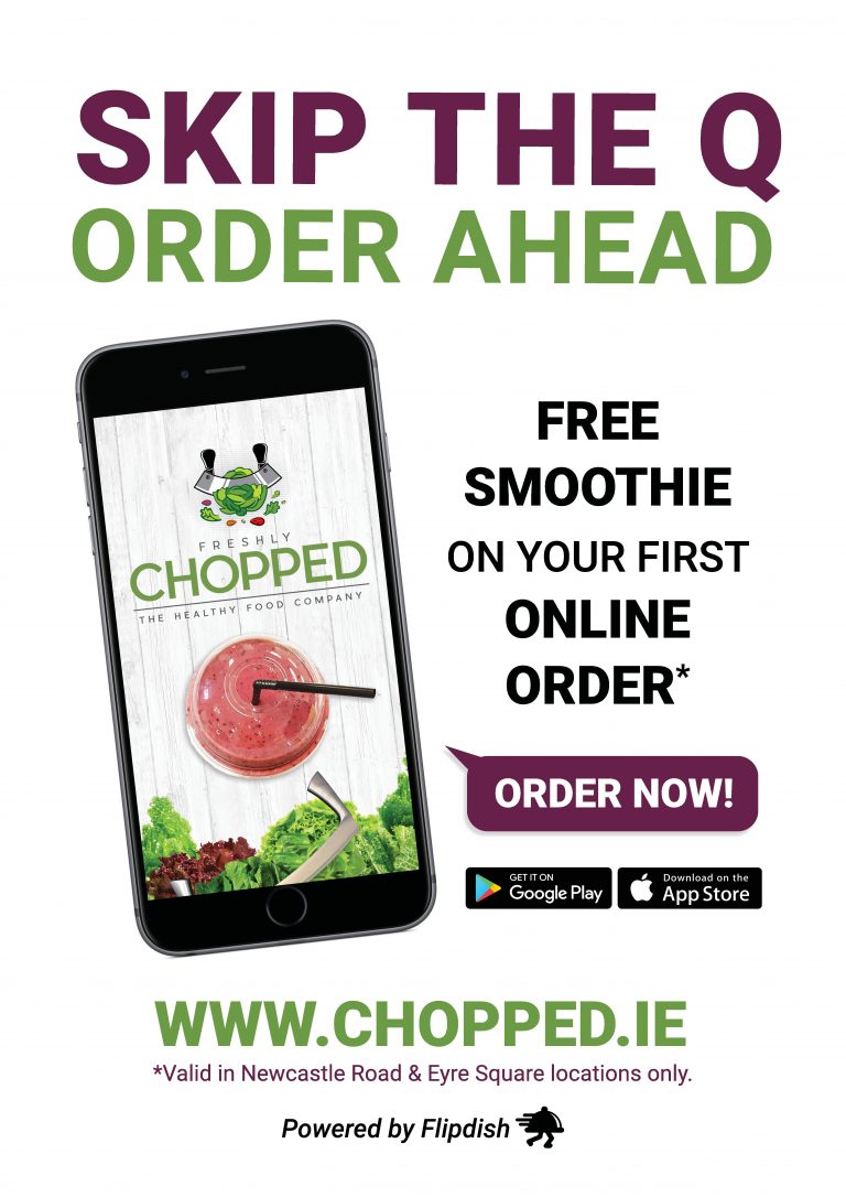 Image of order online and skip the queue promotion