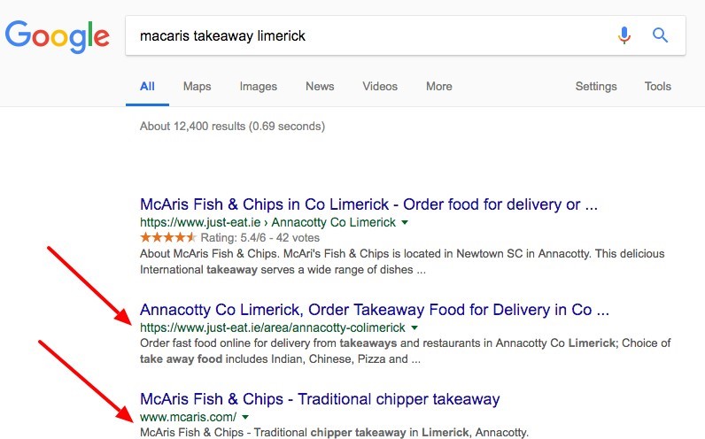 Image of Online Ordering SEO