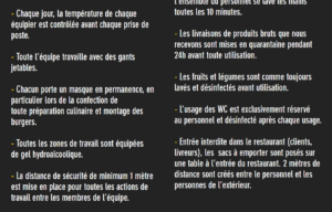mesures de securite déconfinement COVID-19