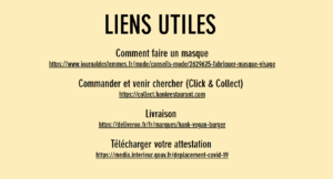 mesures de securite et liens utiles concernant COVID-19