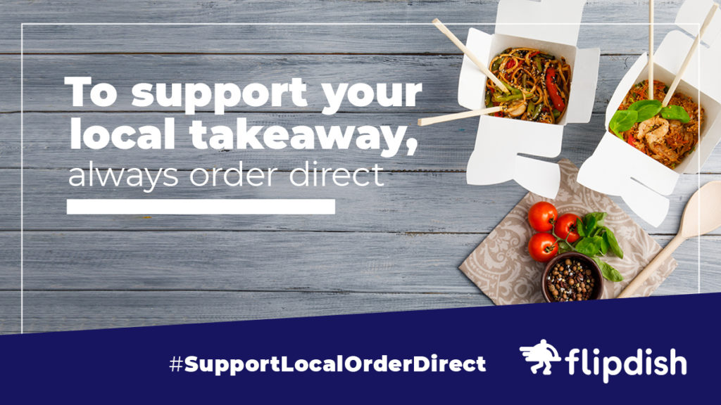 Support Local, Order Direct: Helping restaurants and takeaways in tough times facebook and twitter example