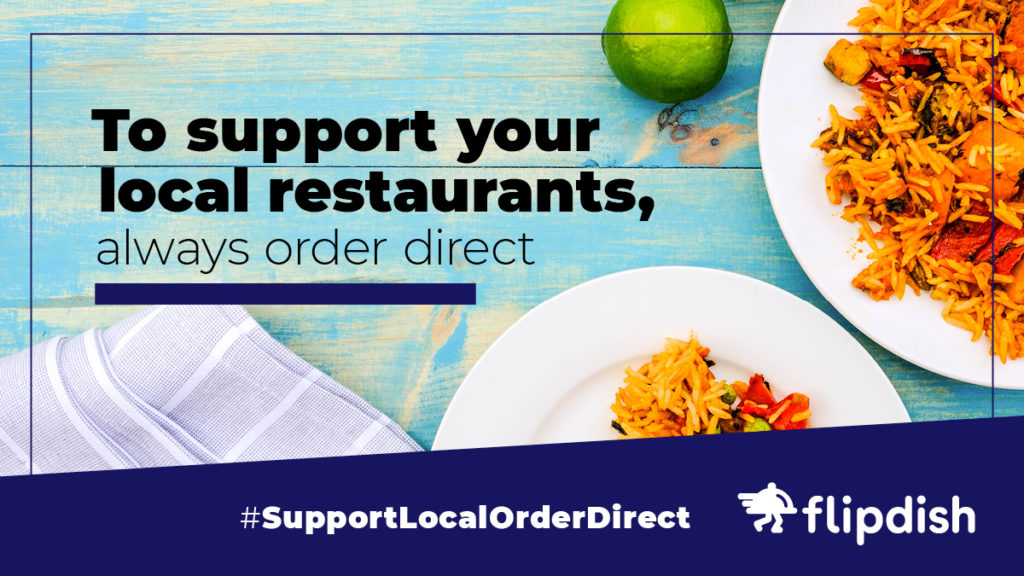 support local restaurants